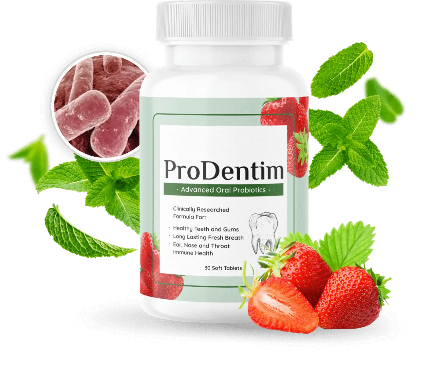 Prodentim Oral Health Supplement Bottle